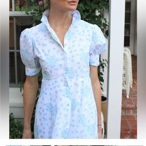 Julia Amory Short Sleeve shirt dress Size Large